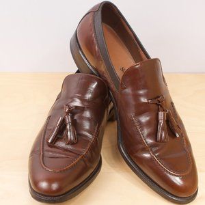 Allen Edmonds Ethan 🇺🇸 Moc-Toe Tassel Loafer 8.5C Brown EUC